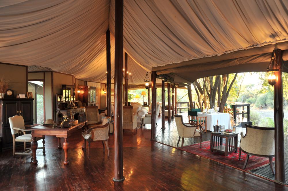 <p>The 19th century theme continues in the common areas</p>